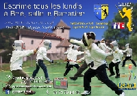 Le GUC-Escrime à Brié : affiche de la rentrée 2014