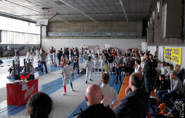 DSC00620_1.JPG - 6 Avril 2014 :championnats Rhône-Alpes  aux 3 armes organisés par le GUC-Escrime