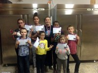 Pendant les vacances, séances d'initiation au "Clos des Mômes" à Marcollin