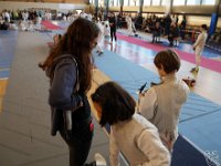 10 décembre 2016, finale M11 championnats départementaux à Bourgoin-Jallieu : Johanne coach Hippolyte