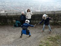 Mars 2017, jeu "Prise de la Bastille" pour les jeunes stagiaires : quand les "Léopards" croisent "les "Guépards"...
