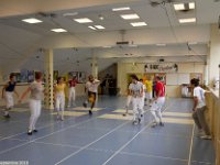 Cours adultes du samedi matin : un petit foot pour s'échauffer...