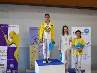 10 et 11 juin, championnats Auvergne Rhône-Alpes : podium fleuret féminin M11