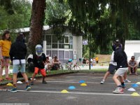 8 juillet 2017, gros succès à la  Fête du GUC-Vacances avec 80 visiteurs de tous âges : ici l'atelier "plastique" pour les (presque) grands.