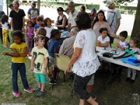 été Oh! Parc, mercredi 26 juillet : affluence record, avec 88 personnes de tous âges sur le stand !