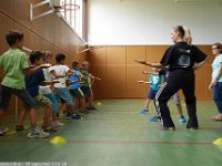 Puis on apprend la position de mise en garde.