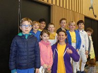 5 novembre 2017, la jeune classe du GUC-Escrime à l'open de Voiron-Coublevie