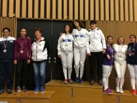 5 novembre, équipe Parmentier-GUC 3e à l'épée vétérans