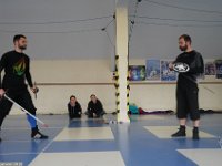 20 janvier 2018, séance spéciale d'initiations aux Arts Martiaux Histotiques Europééens, avec l'Association Flo-Montis