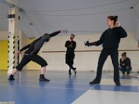 20 janvier 2018, séance spéciale d'initiations aux Arts Martiaux Histotiques Europééens, avec l'Association Flo-Montis