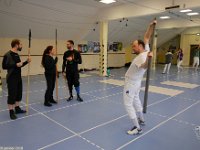 20 janvier 2018, séance spéciale d'initiations aux Arts Martiaux Histotiques Europééens, avec l'Association Flo-Montis