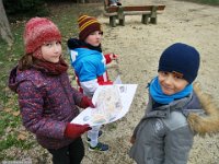 Stage de février 2018 : Course d'Orientation dans le parc.