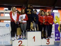 Dimanche 4 mars 2018 : Fleur'Isère, podium coupe des Dauphins