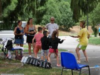 Samedi 8 juillet 2017 : fête du GUC-Vacances sur le campus, avec le GUC-Escrime : ici l'atelier "plastique" pour les (presque) grands.