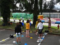 Samedi 8 juillet 2017 : fête du GUC-Vacances sur le campus, avec le GUC-Escrime : ici l'atelier "plastique" pour les (presque) grands.