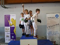 10 juin 2017, championnats Auvergne-Rhône-Alpes : remise des récompenses épée M9