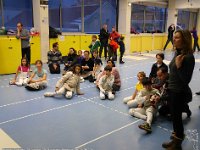 21 janvier 2017, rencontres parents-enfants : groupe "jeunes" (2003-2007)  : remise des blasons jaunes