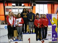 Podium Coupe des Dauphins : 1ers Issy Mousquetaires, 2e Strasbourg, 3e Lyon SE