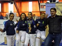 L'équipe BLR92 remporte la Coupe de France de fleuret par équipe à Grenoble