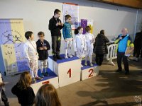 Samedi 3 mars,  inter-départementales épée, podium M11 division 1