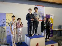 Samedi 3 mars,  inter-départementales épée, podium M11 division 2