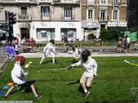 9 juin 2018, le GUC-Escrime à la Fête des Tuiles de Grenoble