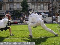 9 juin 2018, le GUC-Escrime à la Fête des Tuiles de Grenoble