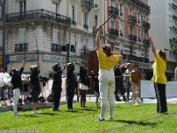 9 juin 2018, le GUC-Escrime à la Fête des Tuiles de Grenoble