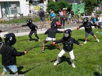 9 juin 2018, le GUC-Escrime à la Fête des Tuiles de Grenoble