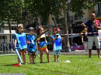 9 juin 2018, le GUC-Escrime à la Fête des Tuiles de Grenoble